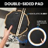 Pyle Silent Drum Practice Pad - 12-Inch Double-Sided Drum Pad with Adjustable Snare Drum Stand, Drum Sticks, and Travel Bag - 2 of 4