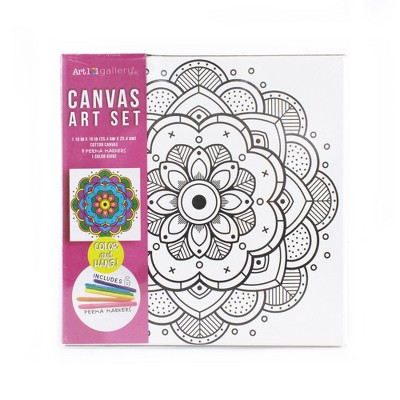 2pk 10" Canvas Art Set - Art 101
