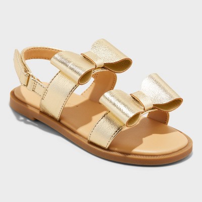 Toddler Girls' Ruby Bow Sandals - Cat & Jack™