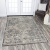 Rizzy Home Alora Decor Swagger Distressed Medallion Rectangle Rug Gray - 2 of 4