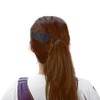 Unique Bargains Women's Heart Shape Hair Pad Bangs Patch Black 1 Pc - 3 of 4