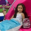Sophia’s Cocoon Style Camping Sleeping Bag for Dolls, Aqua - 4 of 4