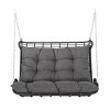 Christopher Knight Home Arruda Outdoor Wicker Porch Swing with Cushions - 4 of 4