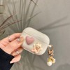 HTUTWOO Cute Case for Airpod Pro Cases, Funny 3D Cat Heart Kawaii Airpod Pro 2nd/1st Generation Cover with Cleaning Kit & Keychain for Boys Girls - 3 of 4