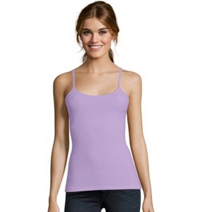 Hanes Women's Stretch Cami with Built-In Shelf Bra - 1 of 1