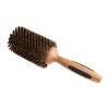 Bass Brushes P Series Straighten & Curl Round Brush with Deluxe Length Styling Head 100% Premium Natural Bristle Bamboo Handle - 2 of 3