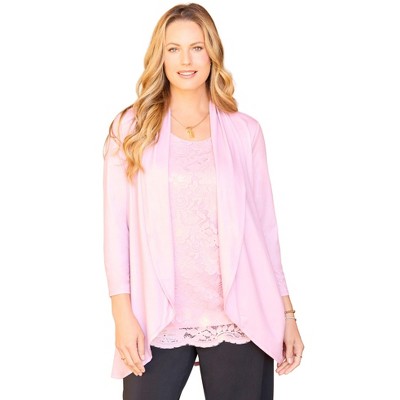 Catherines Women's Plus Size Lace Embellished Duet Top