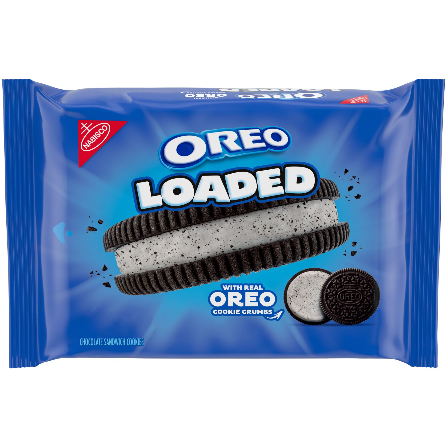 Oreo Loaded Chocolate Sandwich Cookies - 13.37oz