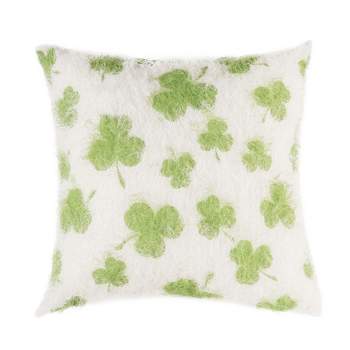 C&F Home 18" x 18" Shamrock St. Patrick's Day Printed Throw Pillow