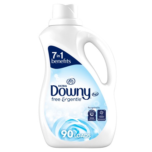 Downy Ultra Liquid Laundry Fabric Softener, April Fresh Scent, 120 Loads  Liquid Laundry Fabric Softener, 120 Loads