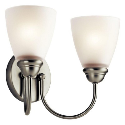 Kichler Lighting Jolie 2 - Light Vanity in  Brushed Nickel