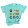 Simply Sage Market S.W.Smiley Flowers Stacked Garment Dyed Tee - 2 of 4