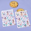 Big Dot of Happiness Mermaid Paper Treat Bags, Girls Birthday Party Candy Bags, Individual Greaseproof White Paper Sandwich Cookie Bags - 25 Count - 3 of 4