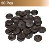 Unique Bargains Wooden DIY Craft Clothing Sewing Buttons 50 Pcs - 3 of 4