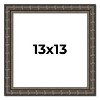 PosterPalooza | 13x13 Modern Bamboo Picture Frame, UV Acrylic, 5 Finishes - 2 of 4