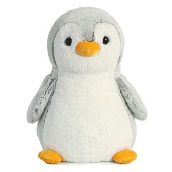 Aurora PomPom Penguin 11.5" Grey Stuffed Animal