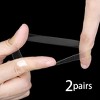 INSPIRE CHIC Women's Transparent High Heels Anti-loose Shoe Straps - 2 of 4