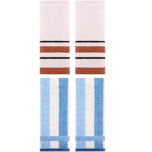 REGALWOVEN  4 Pcs Soft Comfortable Absorbent Bathroom Decorative Hand Towel 13" x 29" - 1 of 4