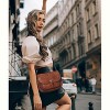 Crossbody Bags for Women,Small Saddle Purse and Boho Cross Body Handbags,Vegan Leather - 3 of 4
