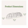 Gardener’s Supply Company Chicken Wire Cloche Garden Plot Plants Cover Protector | Sturdy Arch Metal Tunnel Cage Flowerbeds and Seedlings Garden - 3 of 4