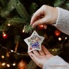 City of North Pole Alaska Artistic Christmas Ornament, Decorated Ceramic Souvenir with Santa and Elf Themes| OrnamentallyYou - 4 of 4