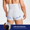 Nebility™ Men's Tummy Control Underwear Compression High Waist Undershorts Boxer Briefs with Slimming Belt - 3 of 4