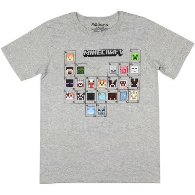 Seven Times Six Minecraft Boy's Periodic Table Kids Short Sleeve T-Shirt