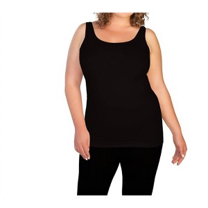 Women's Basic Tank Top - PLUS - skinnytees - 1 of 1