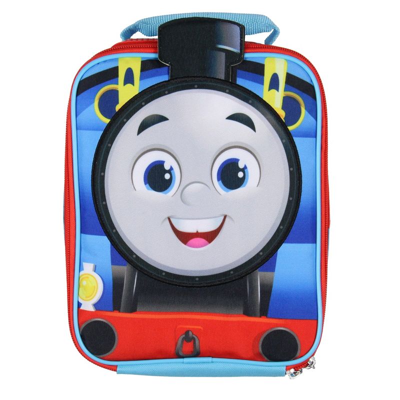 Thomas The Train Kids Lunch Box 3D Engine Insulated Lunch Bag Tote Blue, 1 of 5