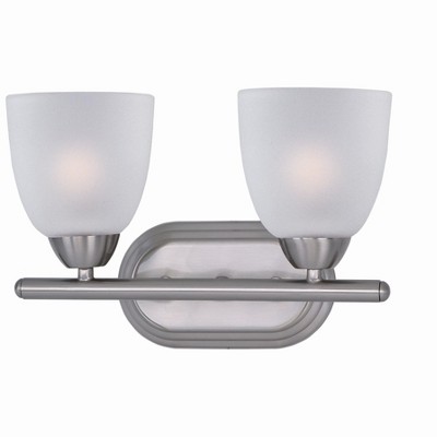Maxim Lighting Axis 2 - Light Vanity in  Satin Nickel