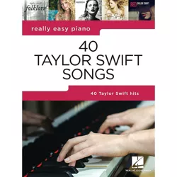 Hal Leonard 40 Taylor Swift Songs - Really Easy Piano Series Songbook