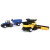 ERTL1/64 New Holland CR8.90 SmartTrax Combine Set ERT13996 - 4 of 4
