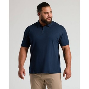 True Classic Men's Short Sleeve Collar Neck Polo Pima Shirt - 1 of 4