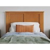 Atlantic Furniture Charlotte Twin XL Solid Wood Low Profile Platform Bed in Light Toffee - 3 of 4