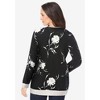 Jessica London Women's Plus Size Fine Gauge Cardigan - 3 of 4