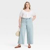 Women's High-Rise Sailor Wide Leg Ankle Jeans - Universal Thread™ - 3 of 3