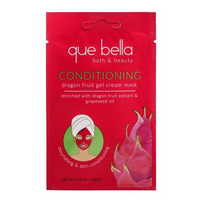 Que Bella Dragon Fruit Gel Cream Mask - 0.5oz