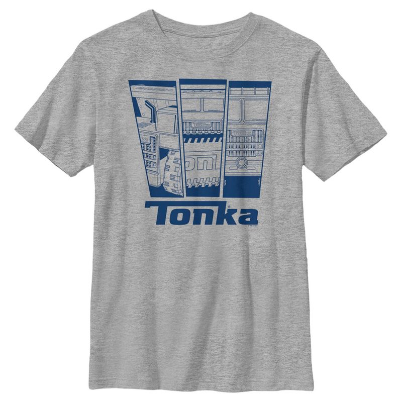 Boy's Tonka Truck Panels T-Shirt, 1 of 6