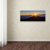 Trademark Fine Art -Pierre Leclerc 'Haleakala Sunrise Maui' Canvas Art - 3 of 3