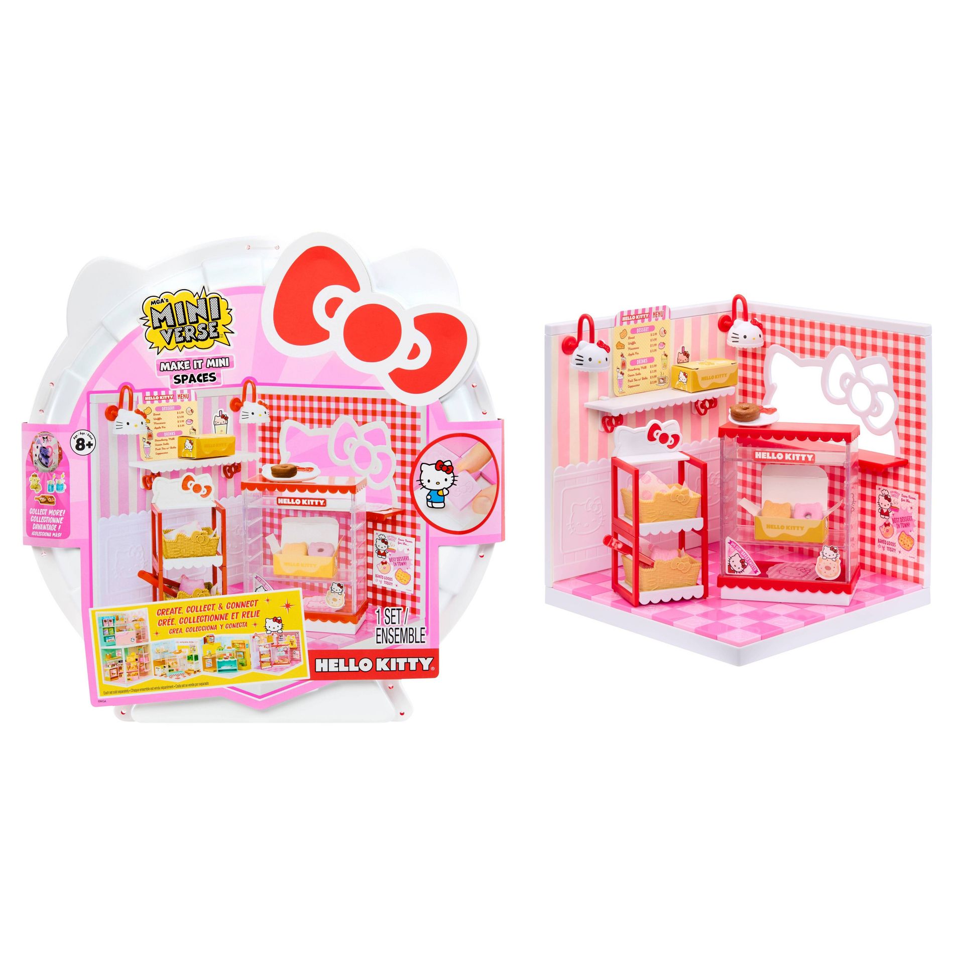 MGA's Miniverse Make It Mini Spaces Hello Kitty, Building Set