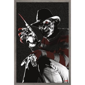 Trends International A Nightmare on Elm Street - Welcome To Your New Nightmare Framed Wall Poster Prints - 1 of 4