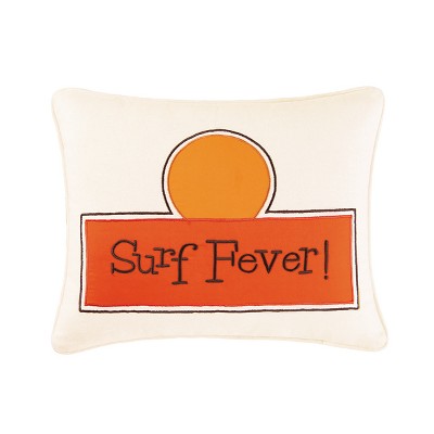 C&F Home 16" x 20" Surf Fever Embroidered Throw Pillow