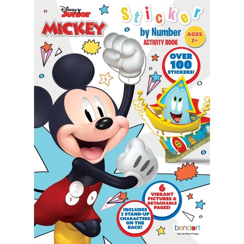 Disney Junior Sticker - by Number Book