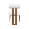 Meridian Furniture,Dario Cream Boucle Fabric Dining Chair, Set of 2 - 2 of 4