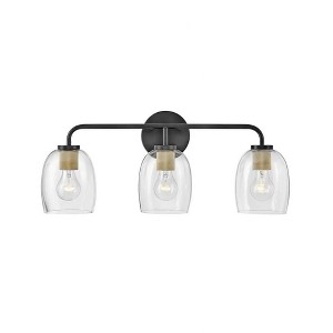 Lark Percy 3 - Light Vanity in  Black/Lacquered Brass - 1 of 4