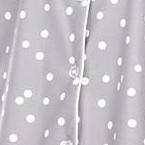grey polka dots