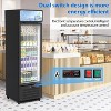 11.5 Cu.Ft. Commercial Beverage Fridge – Glass Door Display Cooler with Soft LED Lighting for Restaurants, Bars, Retail - 3 of 4