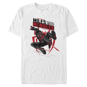 Men's Marvel Spider-Man: Miles Morales Game Swing T-Shirt - 1 of 4