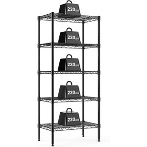 ELJGET Metal wire storage racks, adjustable standing storage rack shelves, heavy steel shelf units - 1 of 1