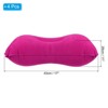 Unique Bargains Hiking Travel Ultralight Flocked Inflatable Camping Pillows 4 Pcs 17" x 11" - 2 of 4